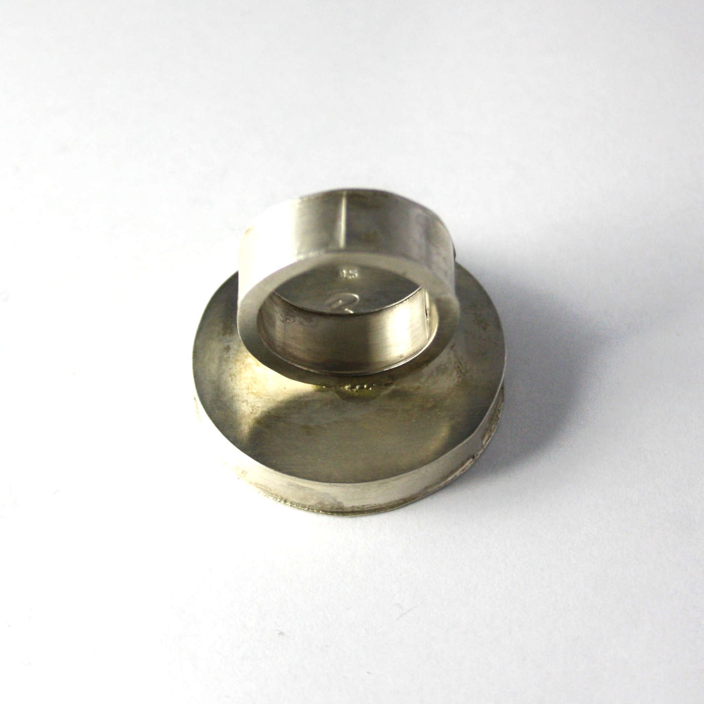 Ring 925-Sterlingsilber hohl montiert Gr.55