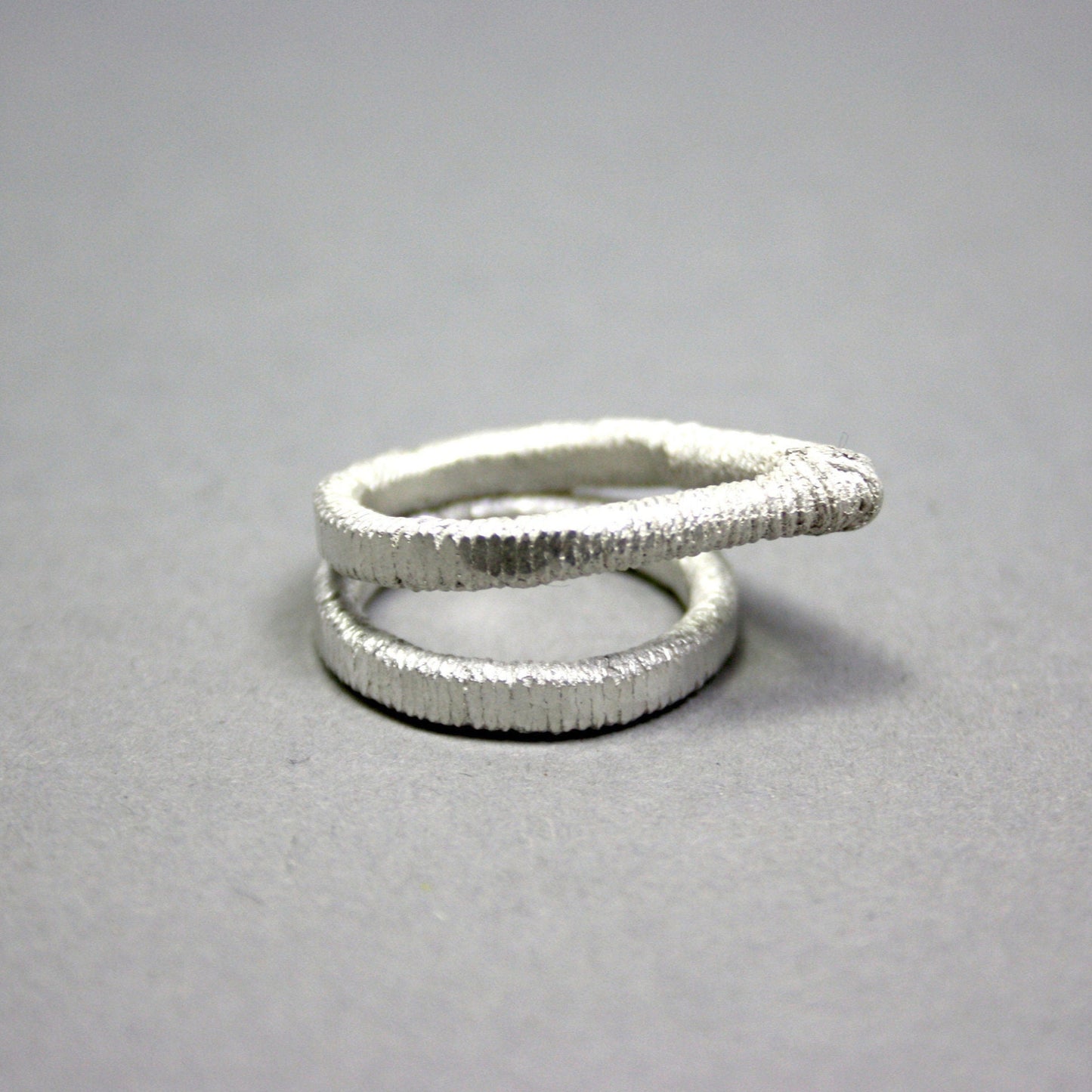 doppel Ring 925er Silber Gr. 55
