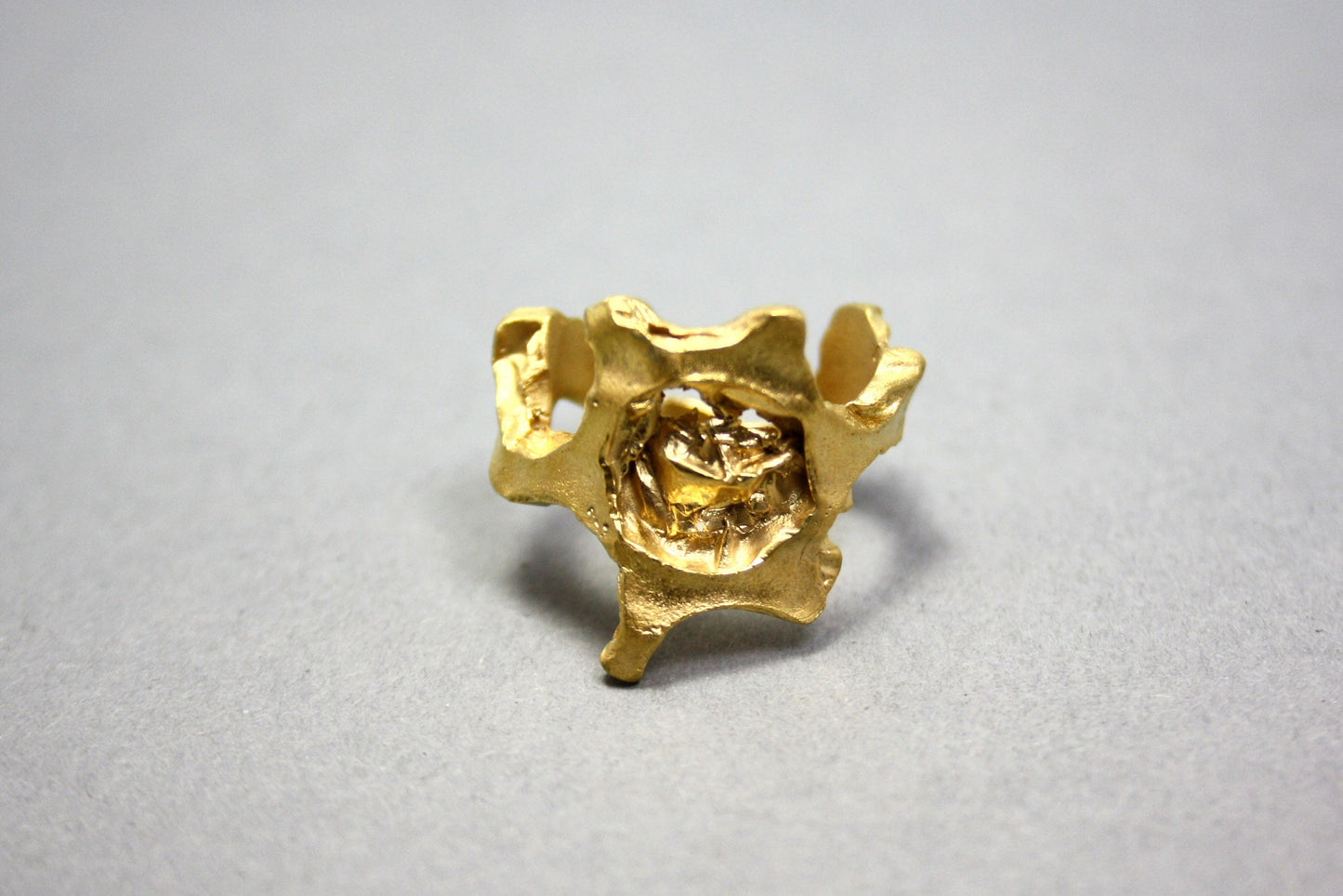 Ring 925er Silber vergoldet Gr. 54
