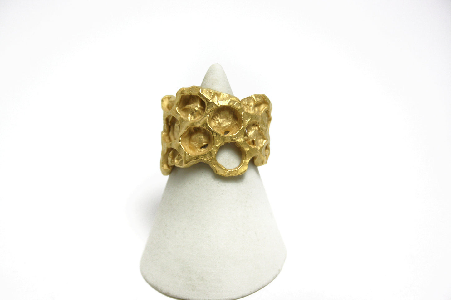 Ring 925er Silber vergoldet Gr. 57