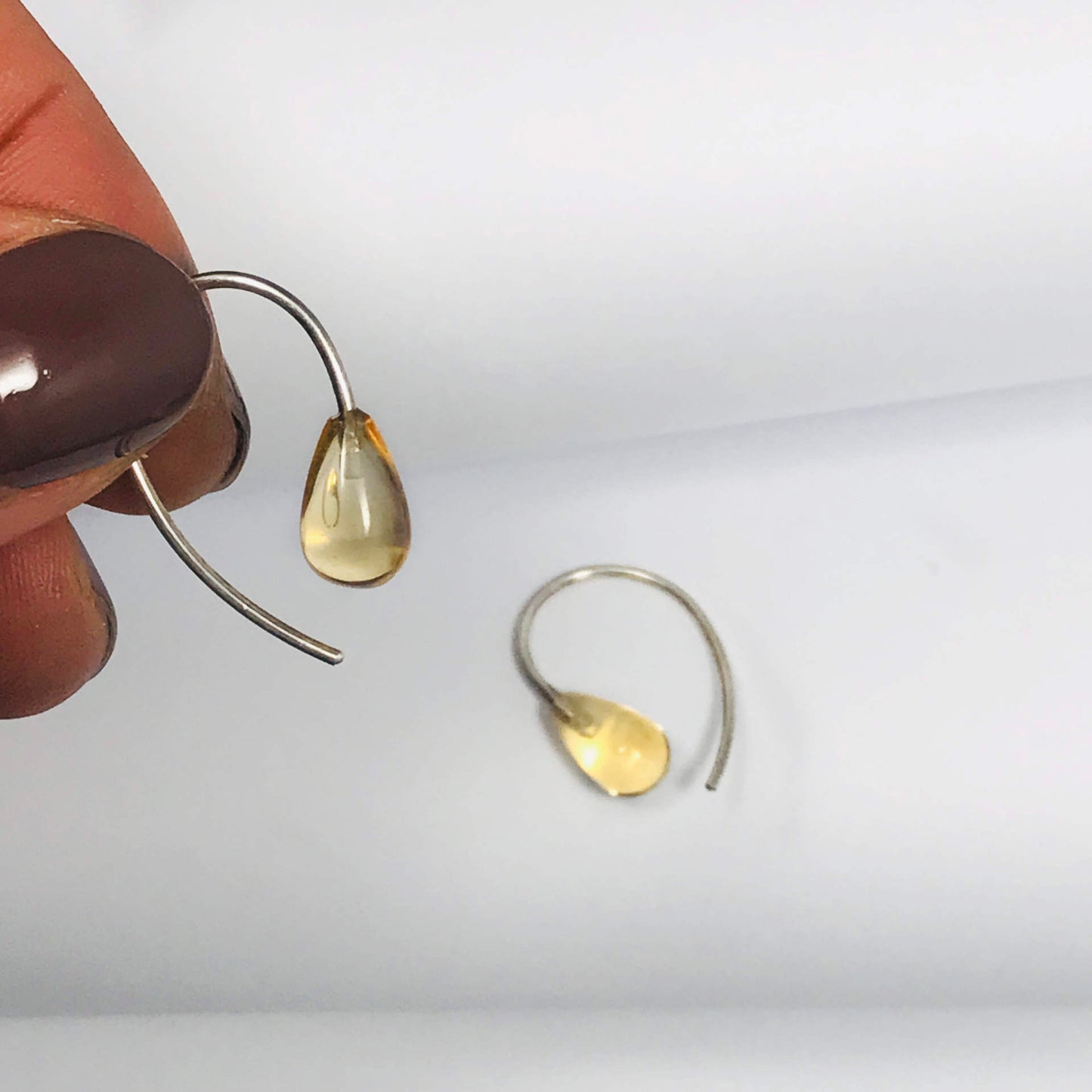 Sterling Silver Lemon Citrine Earrings – Fresh and radiant