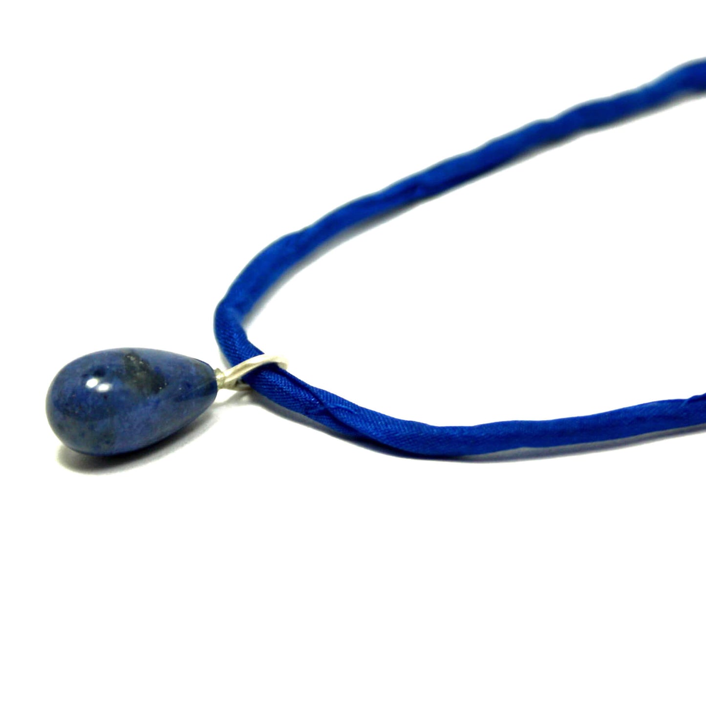 Pendant Dumortierite 925 silver