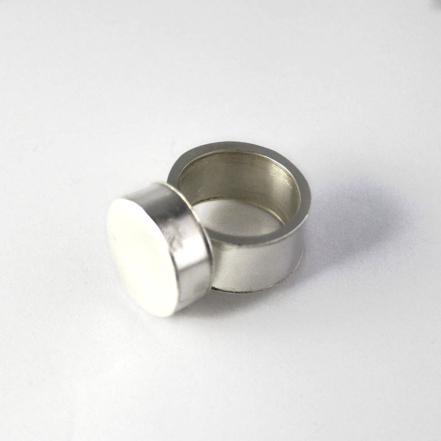 Ring 925-Sterlingsilber hohl montiert Gr.59