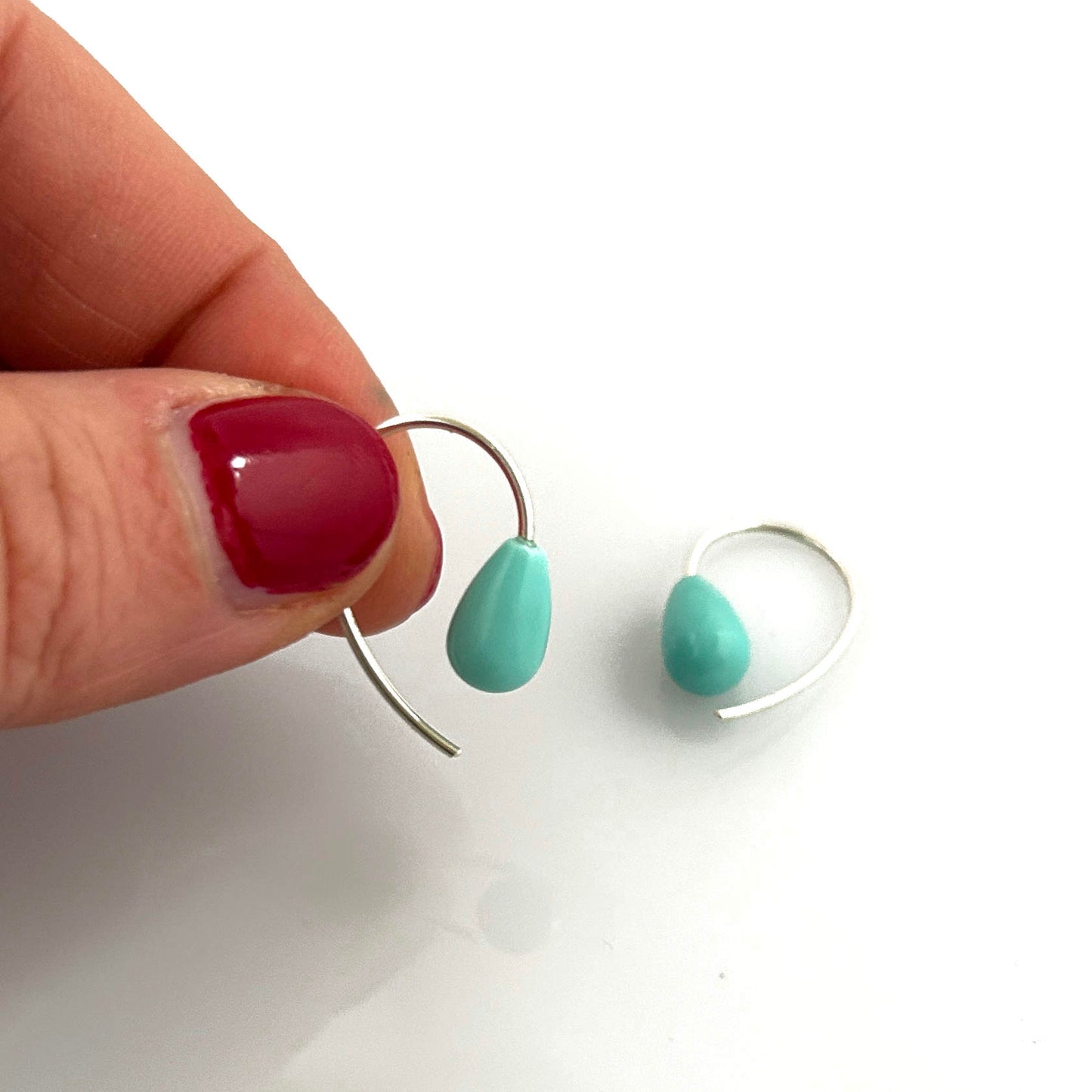 Earrings turquoise 925 silver